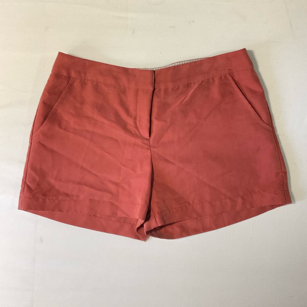 Anthropologie - Mariano Stone Red Rust Shorts Size 4 Excellent Condition